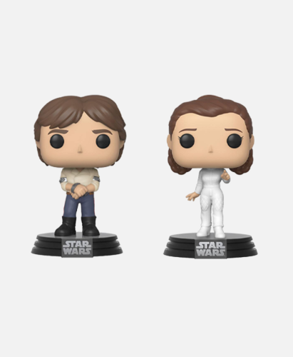 FUNKO POP! – Star Wars: Star Wars – Han y Leia (2 Pack)